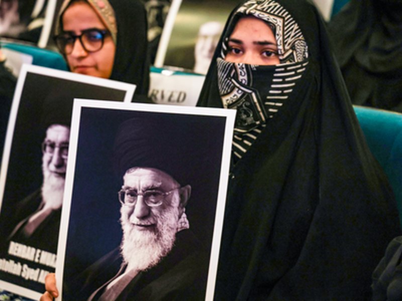 Ajmer Sharif delegation extends condolences at Iran Embassy, Cultural Centre​ (Photo: IANS)