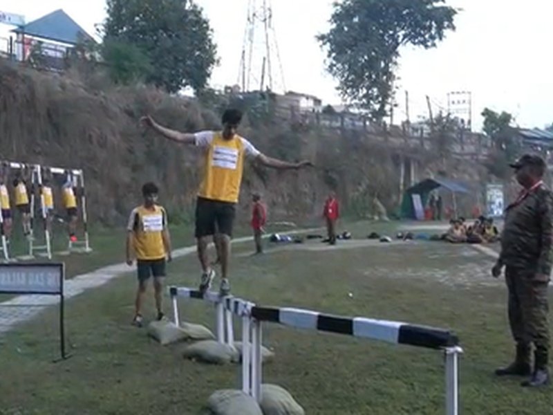 Himachal: Agniveer recruitment rally organised in Hamipur, over 500 candidates participate