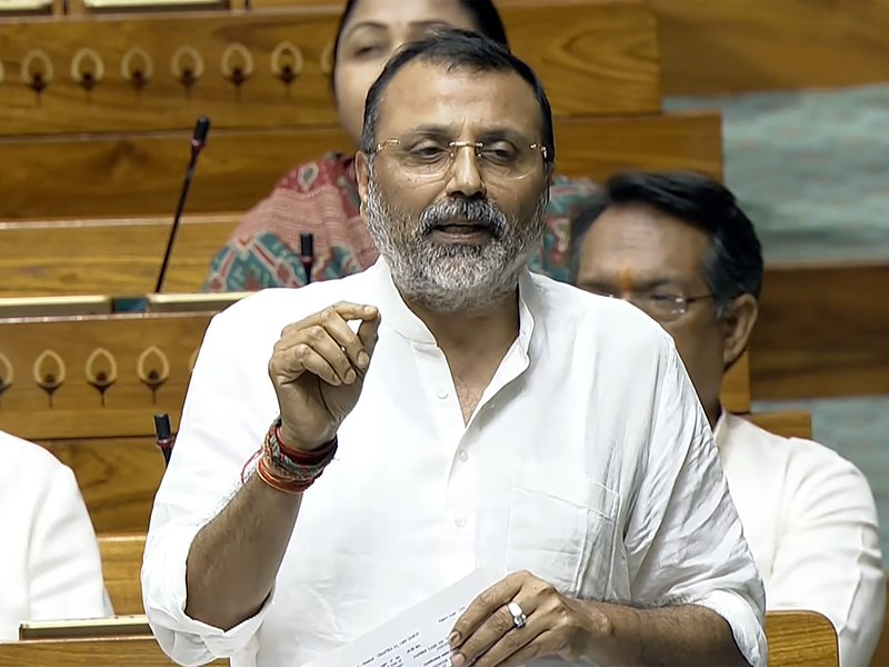 Lok Sabha: Nishikant Dubey targets Rahul Gandhi over remarks abroad and frequent foreign visits
