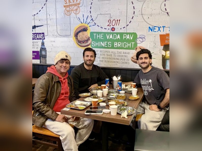 Palash Sen enjoys a Marathi meal in London