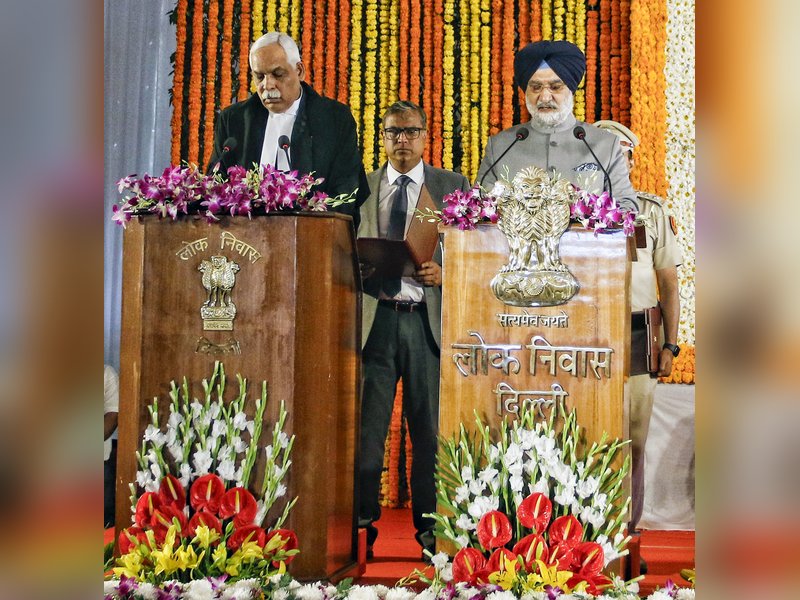 Former diplomat Taranjit Singh Sandhu takes oath as Delhi’s new Lieutenant Governor, succeeds V.K. Saxena
