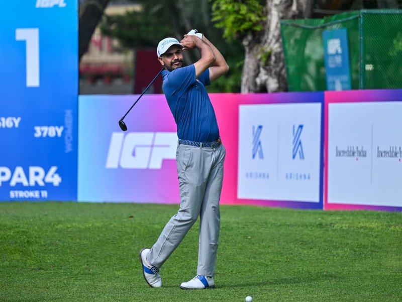 IGPL Chandigarh: Shat gets flying start with a 66, leads defending champ Bhullar by two