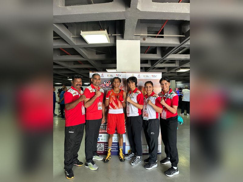 Gunjan, Radhamani and Chandrika register wins for India on Day 5 of World Boxing Futures Cup (Credit: BFI)