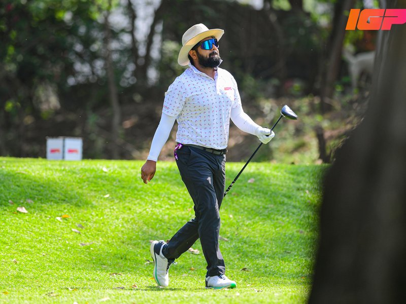 Aman Raj takes a four-shot lead over Bhullar in IGPL Chandigarh (Credit: IGPL)