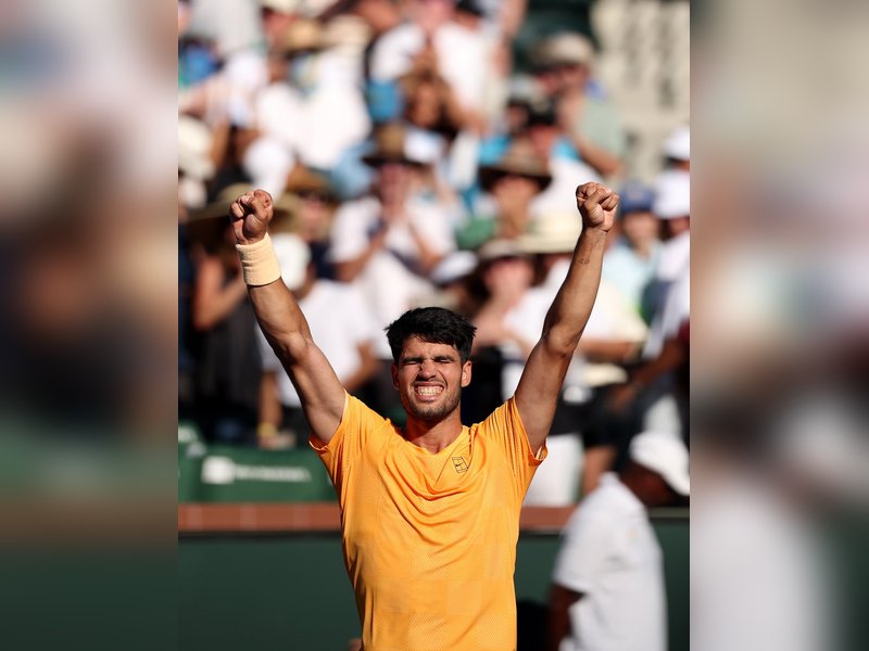 इंडियन वेल्स मास्टर्स: कार्लोस अल्काराज लगातार पांचवीं बार सेमीफाइनल में पहुंचे 