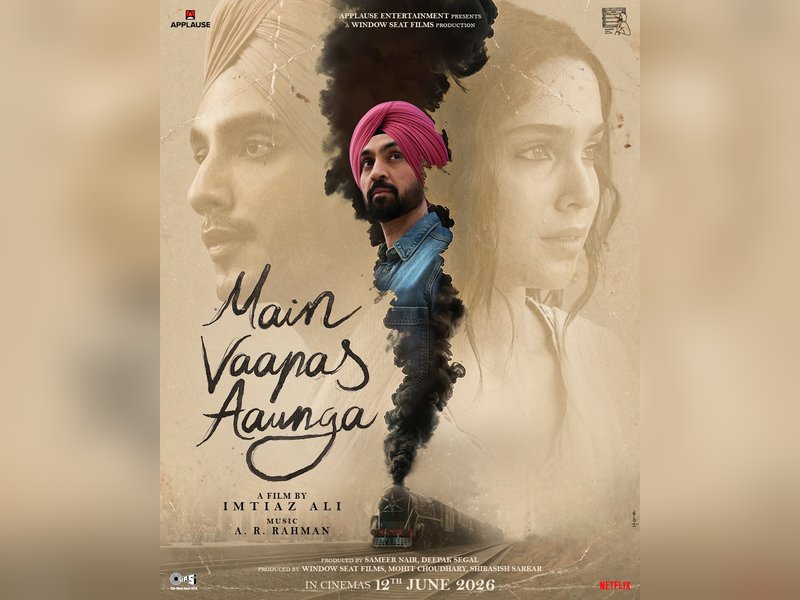 Imtiaz Ali's next with Diljit Dosanjh titled 'Main Vaapas Aaunga'; First look out