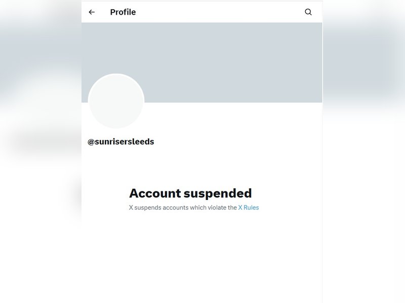 Sunrisers Leeds 'X' account suspended amid backlash over Abrar Ahmed signing for The Hundred