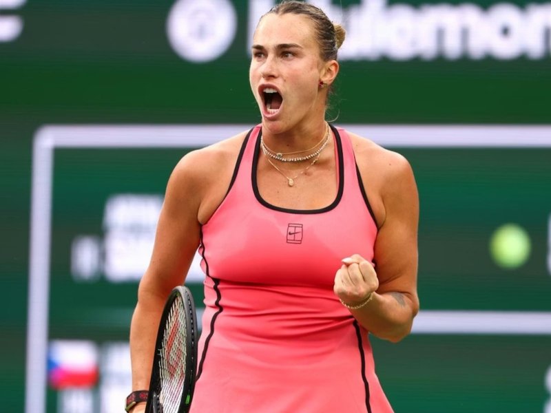 Sabalenka tops Noskova to reach her third final at Indian Wells