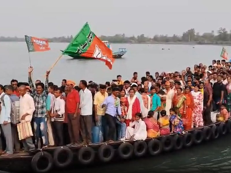 प्रधानमंत्री मोदी की कोलकाता रैली को लेकर बंगाल में उत्साह, दूरदराज इलाकों से ट्रेन, नाव-बसों से कोलकाता पहुंच रहे समर्थक