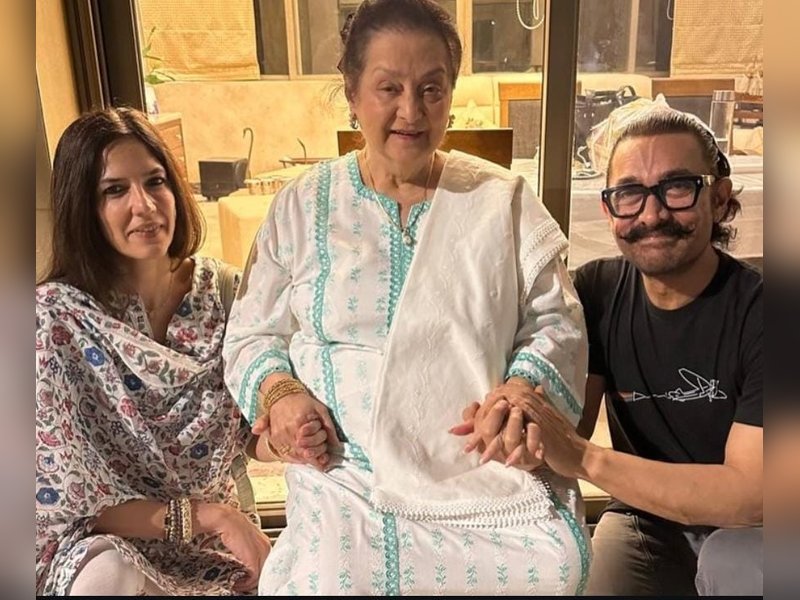 Saira Banu, Aamir Khan, Dilip Kumar 