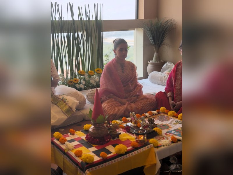 Sanya Malhotra performs Griha Pravesh pooja at her new house, calls it 'little piece of my journey'