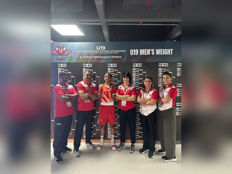Chandrika, Gunjan, Joyshree Devi, and Ambekar Meetei reach finals at World Boxing Futures Cup in Bangkok on Saturday. Photo credit: BFI
