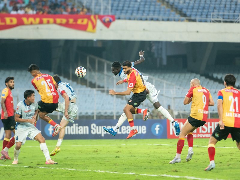 Muhammad Ajsal's late goal earns Kerala Blasters dramatic draw against East Bengal  in Match 31 of the Indian Super League (ISL) 2025-26 season at the Vivekananda Yuba Bharati Krirangan, in Kolkata on Saturday.