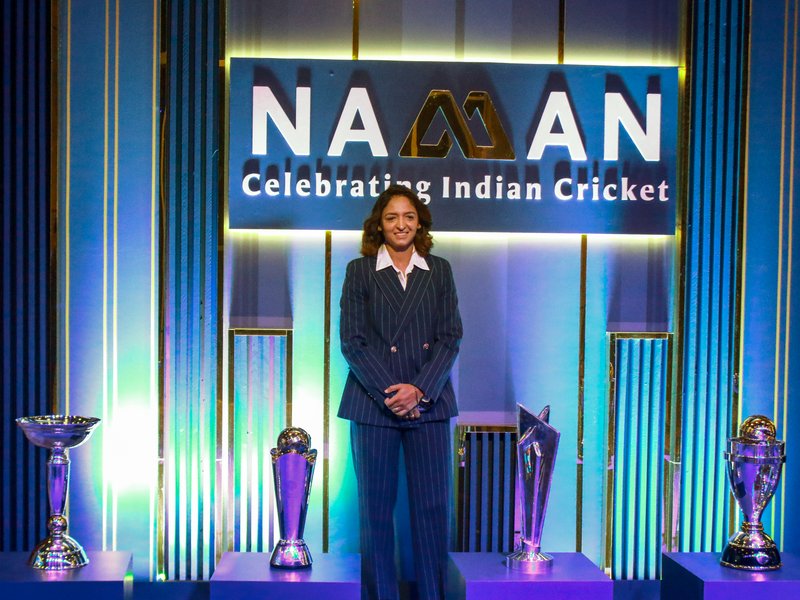 Winning Women’s ODI World Cup meant a lot, had dreamt about lifting ICC trophy, says Harmanpreet Kaur at the BCCI annual awards, Naman, in New Delhi on Sunday. Photo credit: IANS 