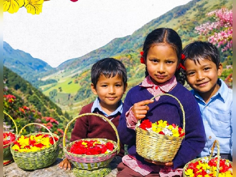 फूलदेई: राजकुमारी फ्योंली की मार्मिक कहानी से जुड़ा है वसंत का प्रतीक 'बाल लोक पर्व'