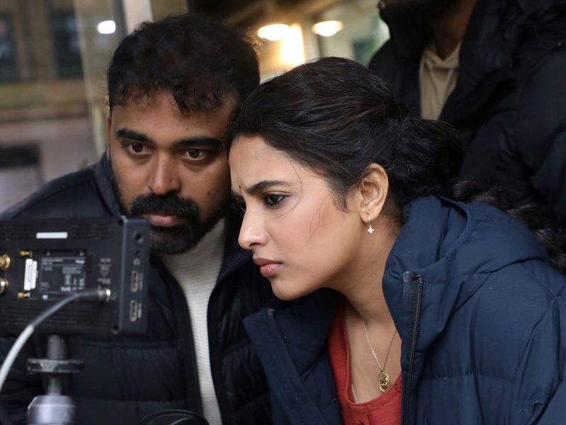 Priyanka Arul Mohan worked for 12 hours every day while making 'Made in Korea': Ra Karthik (Photo Credit: Ra Karthik/Instagram)