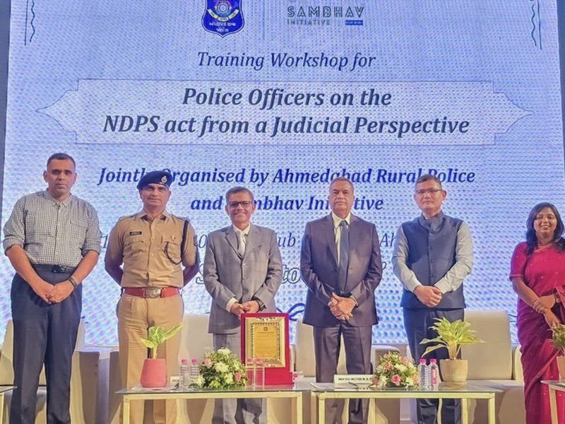 Ahmedabad Rural Police organise training on NDPS Act from judicial perspective​ (Photo: IANS)