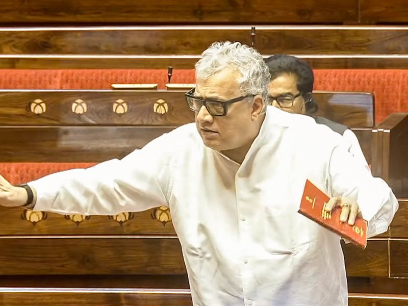 Trinamool stages walkout in RS over EC's midnight bureaucratic reshuffle in Bengal