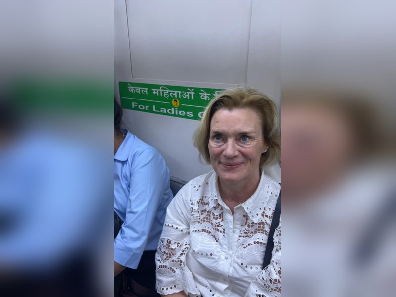 Norwegian envoy takes ride in Delhi Metro, calls it 'fast, clean and super-efficient'