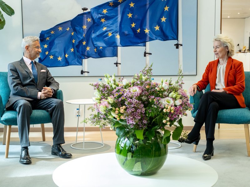 EAM Jaishankar and EU chief discuss developments in West Asia, Ukraine