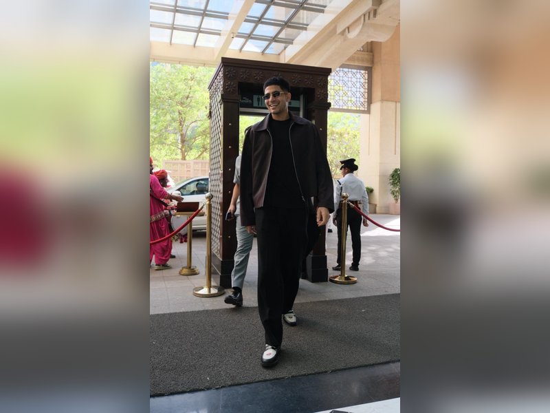 Skipper Shubman Gill joins Gujarat Titans camp ahead of IPL 2026 at the Miraj International Cricket Stadium in Nathdwara, Gujarat. Photo credit: Gujarat Titans