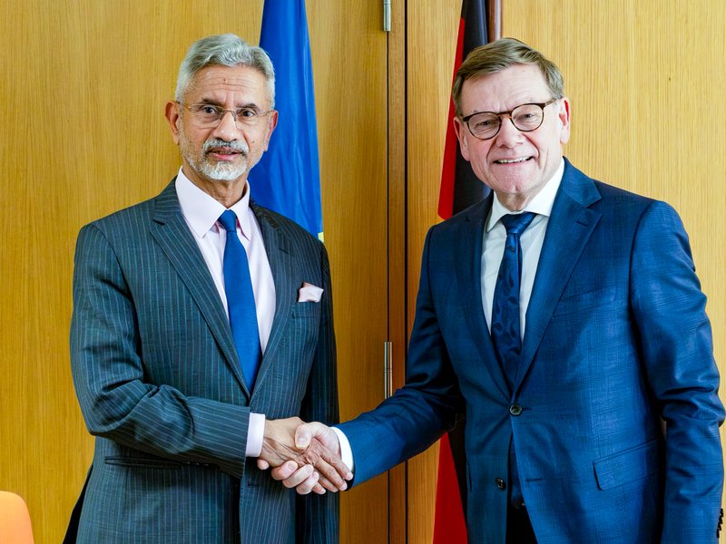 EAM Jaishankar discusses West Asia conflict with German FM Wadephul 