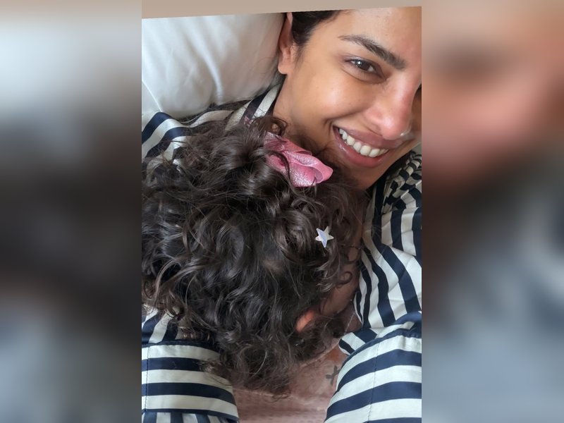 Amid Oscars backlash, Priyanka Chopra shares adorable pic of little Malti Marie cuddling up to her