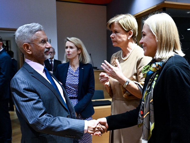 EAM Jaishankar, EU leaders discuss 'enormous economic potential' under FTA