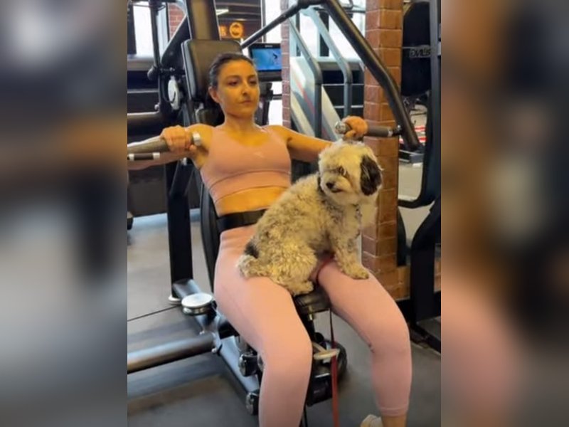 Soha Ali Khan complains 'my gym buddy is not pulling his weight'