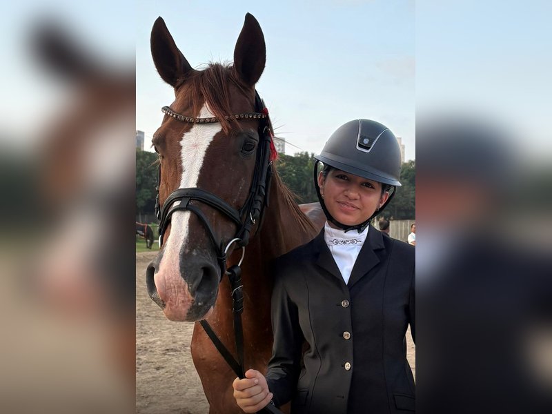15-year-old Inaara Mehta secures top global rankings at FEI World Dressage Challenge 2025 (Credit: EFI)