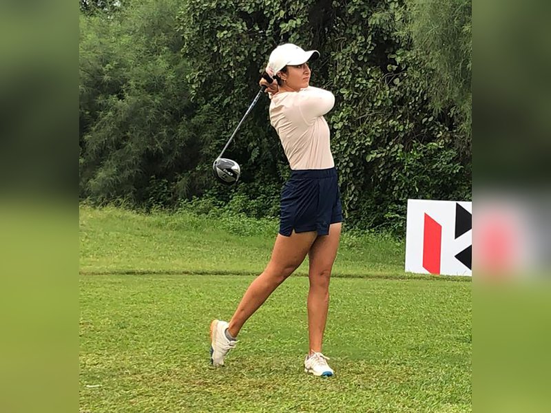 Ridhima Dilawari, Tvesa Malik, and Jasmine Shekar are ready for battle in 6th leg of WPG Tour at the Jaypee Wishtown Golf Course in Noida on Tuesday. Photo credit: 