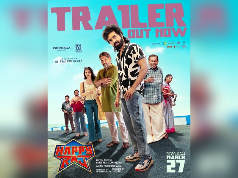 Dhanush calls G V Prakash-starrer 'Happy Raj' a super funny film! (Photo Credit: Beyond Pictures/X)