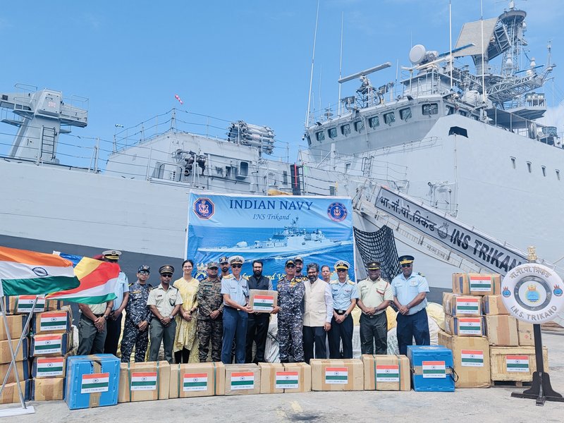 India donates ship spares to Seychelles Defence Forces