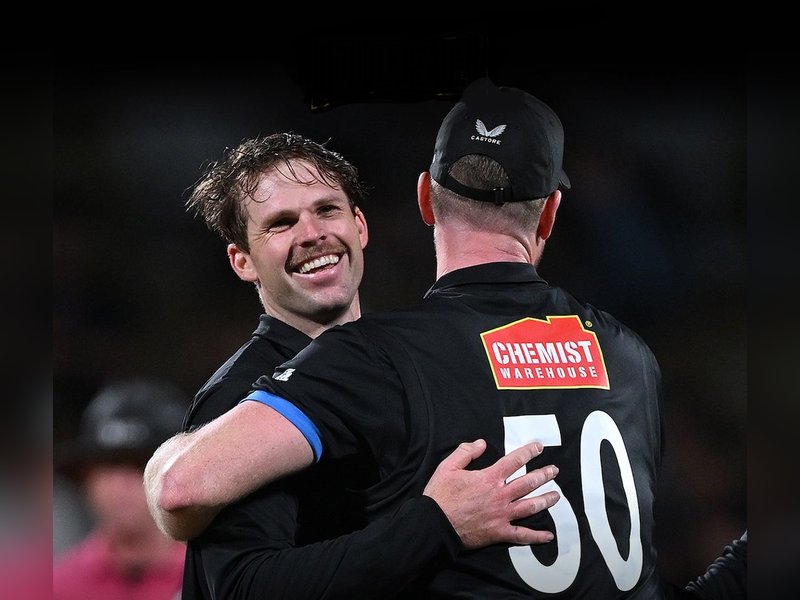 New Zealand pacer Lockie Ferguson credits adaptability for fightback in Hamilton T20I against South Africa. Photo credit: @BLACKCAPS/X