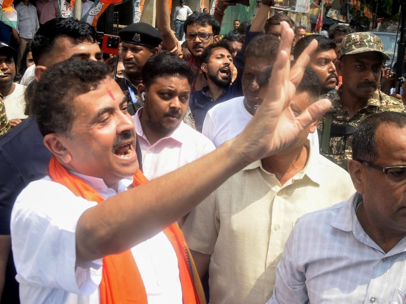 Bengal polls: Suvendu Adhikari moves HC ahead of nomination, seeks full list of cases against him