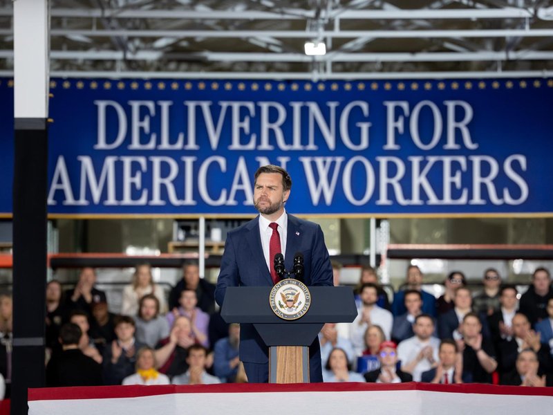 JD Vance links Michigan jobs push to trade, calls fuel price rise ‘temporary blip’              