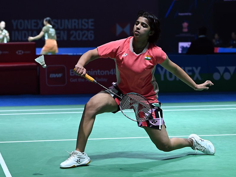 Tanvi Sharma, Hariharan Amsakarunan and MR Arjun advanced to the next stage of the Orleans Masters 2026 in Orleans, France, on Thursday. Photo credit: BAI