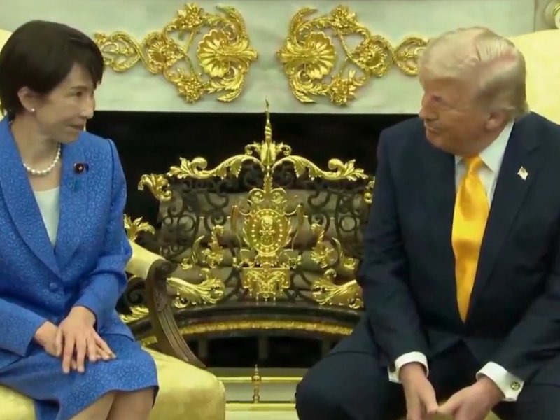 Only Trump can bring peace: Japanese PM Takaichi​ (Photo: @RapidResponse47/X)