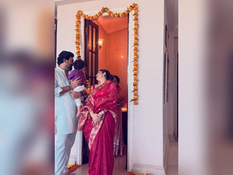 Sagarika Ghatge reveals her 11 month-old son made sure the ‘puran polis didn’t stop at one’ on Gudi Padwa