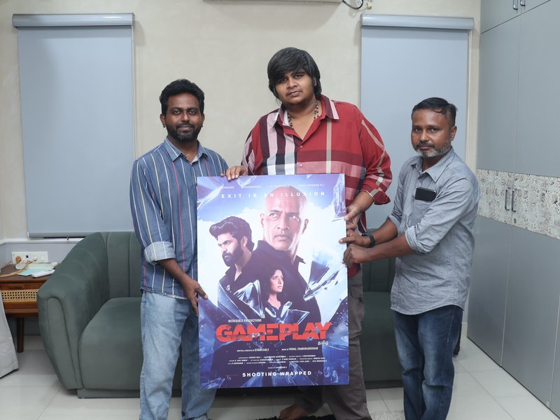 Karthik Subbaraj unveils first look of Kishore-starrer ‘Game Play’  (Photo Credit: IANS/PR)