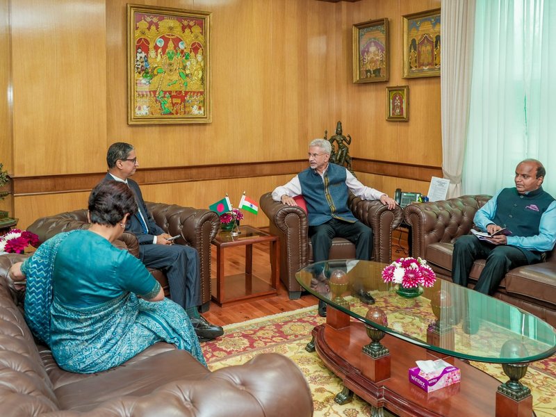 EAM Jaishankar, Bangladesh envoy Hamidullah discuss advancing bilateral ties 