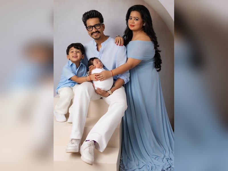 Bharti Singh’s family of four shines in first photoshoot after baby Kaju’s arrival