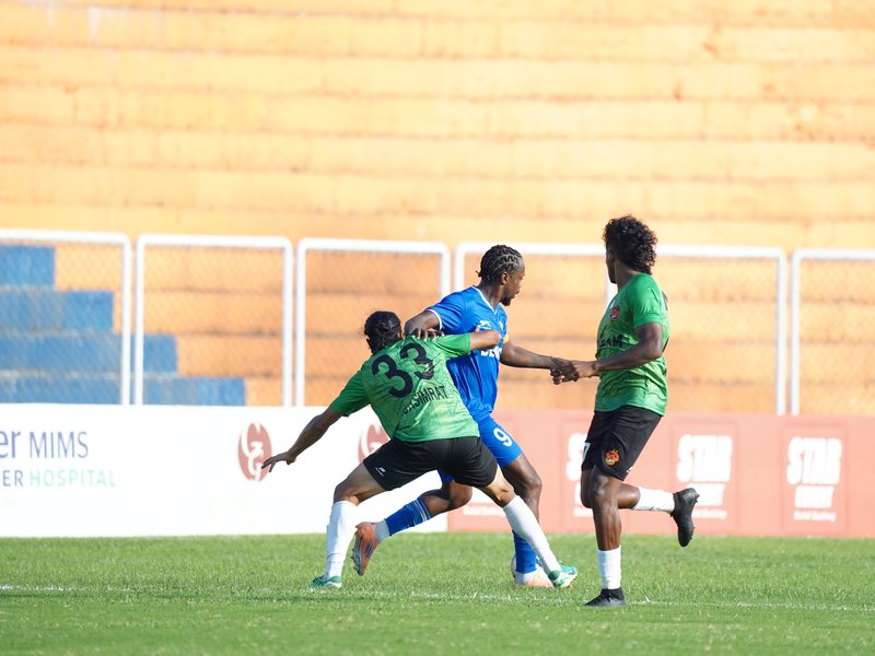 Gokulam Kerala ease past Dempo SC for their first win of the season in the Indian Football League (IFL) 2025-26 at the Payyanad Stadium in Manjeri, Kerala, on Friday. Photo credit: AIFF