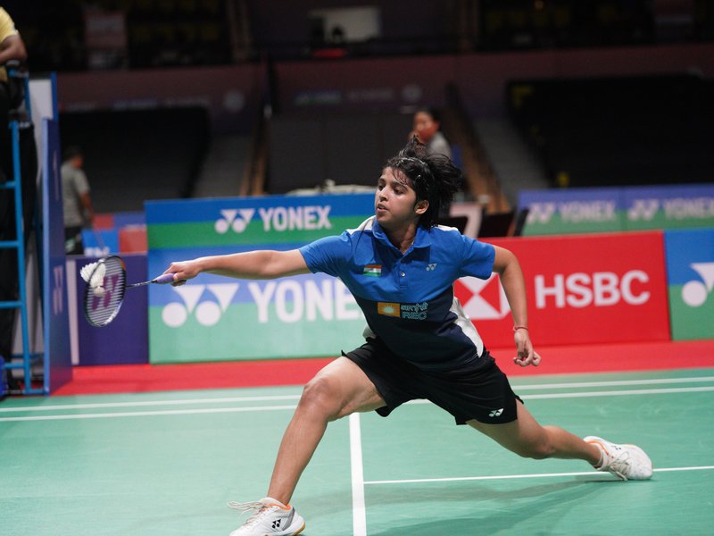 Tanvi Sharma upsets sixth seed to reach semifinals of the Orleans Masters 2026 in Orleans, France, on Friday. Photo credit: BAI 