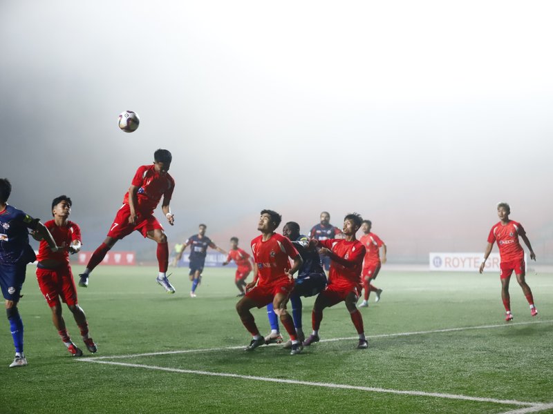 Antonio Moyano's brace fires Diamond Harbour to victory over Aizawl FC, top of table of the Indian Football League (IFL) 2025-26 at the Rajiv Gandhi Stadium in Aizawl on Friday. Photo credit: AIFF