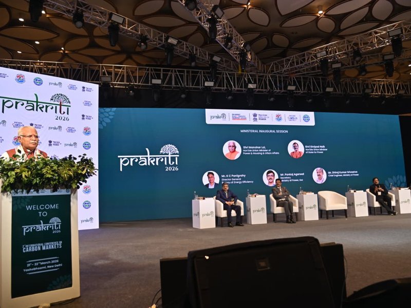 Govt launches carbon market portal at Prakriti 2026 Summit