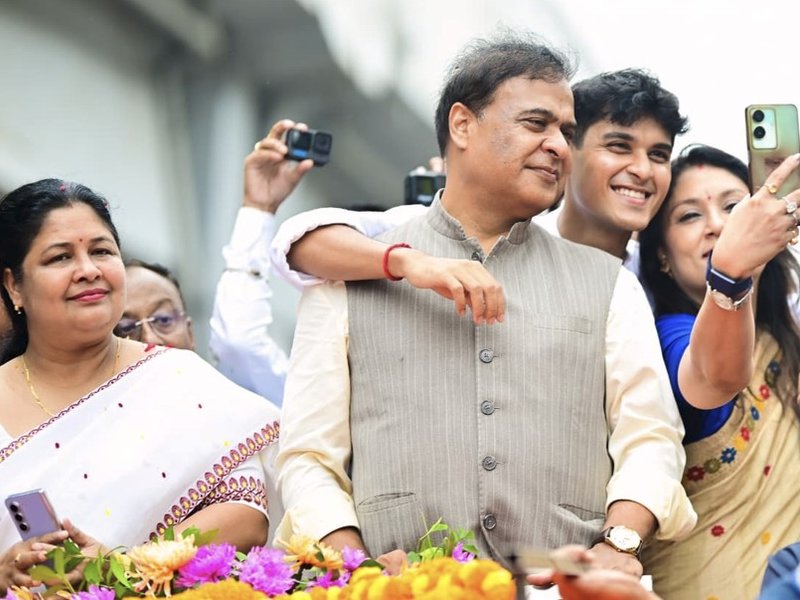 ‘Eyeing third term’: CM Sarma has evolved as popular face for BJP in Assam (Photo: @himantabiswa/X)