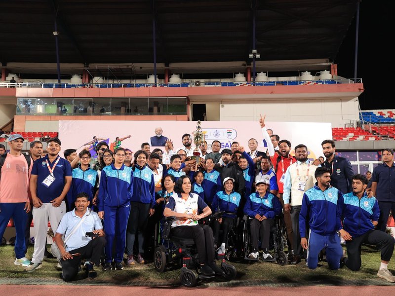 Haryana dominates 24th National Para Athletics Championships 2026 with 95 medals