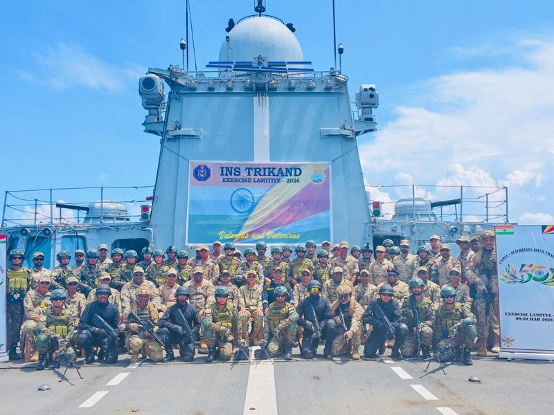 INS Trikand concludes Seychelles visit, boosts defence ties with Exercise Lamitiye debut