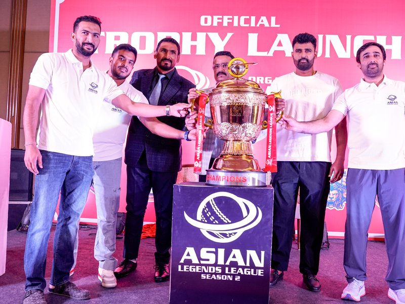 Asian Legends League season 2 trophy unveiled, action begins June 2
